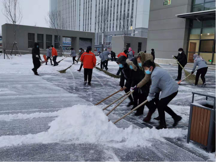 防控疫情 风雪无阻 mg不朽情缘人的“温度”暖人心