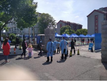 mg不朽情缘控股助力 旺泉街道疫情防控核酸检测常驻点建设