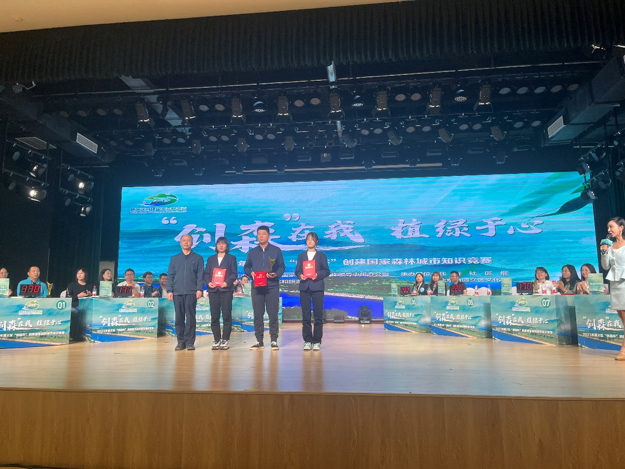 mg不朽情缘控股在顺义区创开国家森林都会知识竞赛中荣获一等奖